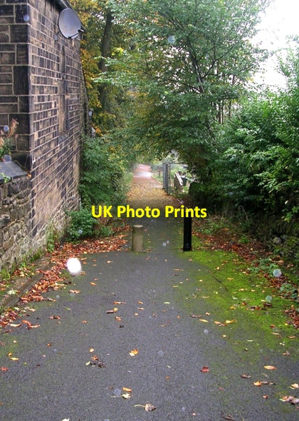 Photo 6"x4" Cemetery Lane - Skipton Road, Utley Keighley c2008
