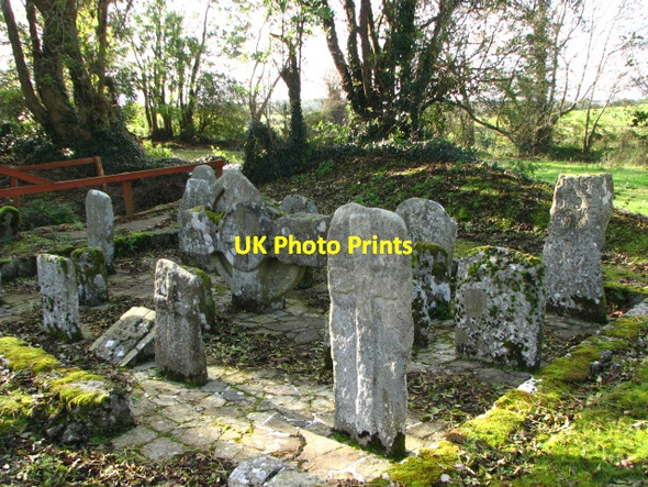 Photo 6"x4" Clonmore graveyard Clonmore c2008