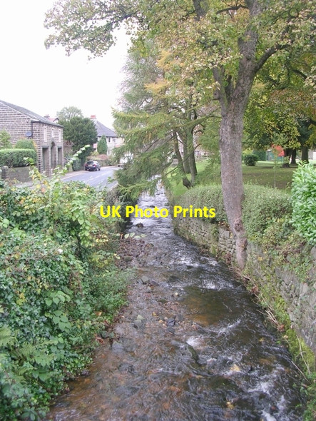 Photo 6"x4" Sutton Beck - alongside Sutton Park Cross Hills\/SE0044 c2008