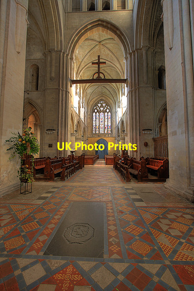 Photo 6"x4" Hospital of St Cross Church (interior) Winchester c2008