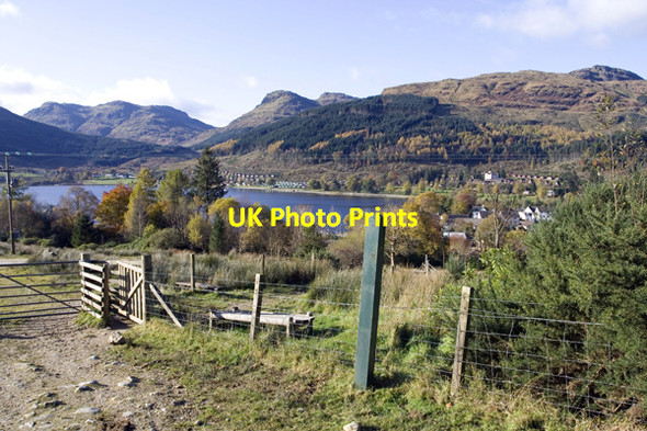 Photo 6"x4" Gate at the beginning of the track Lochgoilhead c2008