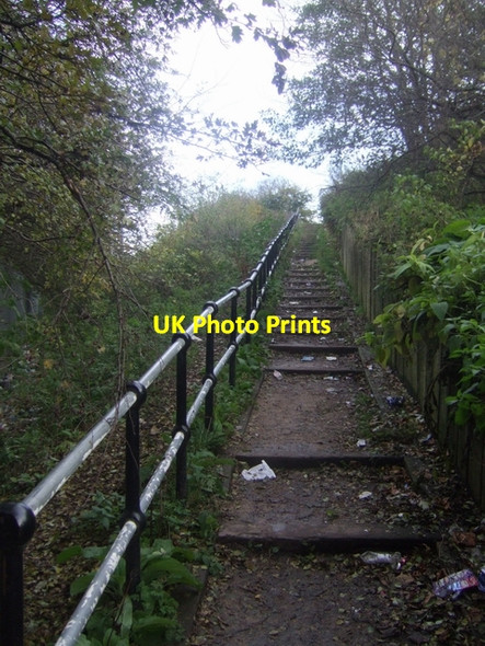 Photo 6"x4" Access to the Tame Valley Canal Wednesbury c2008