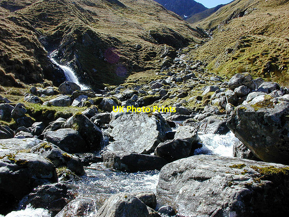 Photo 6"x4" Stream crossing Meall a' Bhealaich\/NH0121 c2005