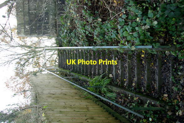 Photo 6"x4" Steps on the bridge Builth Wells\/Llanfair-Ym-Muallt c2008