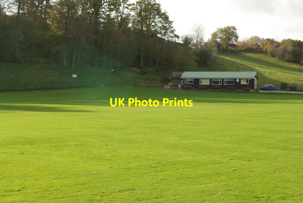 Photo 6"x4" Cricket Field and Pavilion Builth Wells\/Llanfair-Ym-Muallt c2008