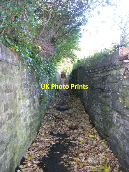 Photo 6"x4" Footpath - Keighley Road Shipley\/SE1437 c2008