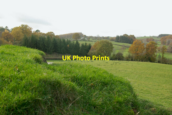 Photo 6"x4" View from the Pill Box Builth Wells\/Llanfair-Ym-Muallt c2008