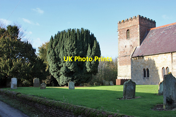 Photo 6"x4" The Churchyard, All Saints Kilnwick Kilnwick c2008