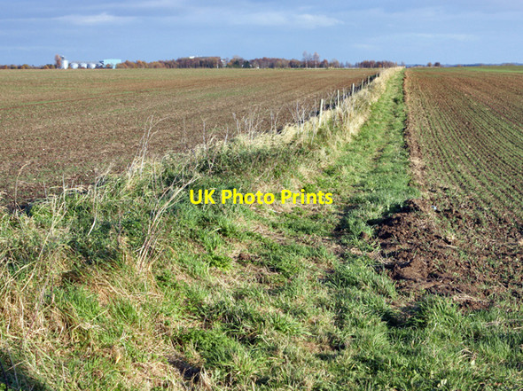 Photo 6"x4" Footpath across Cawkeld Field Cawkeld c2008