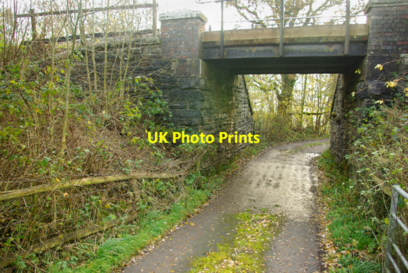 Photo 6"x4" Railway bridge south west of Cilmery Cilmery c2008