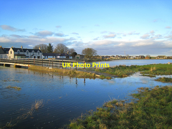 Photo 6"x4" Newburgh: High tide at the Foveran Burn Newburgh\/NJ9925 c2008