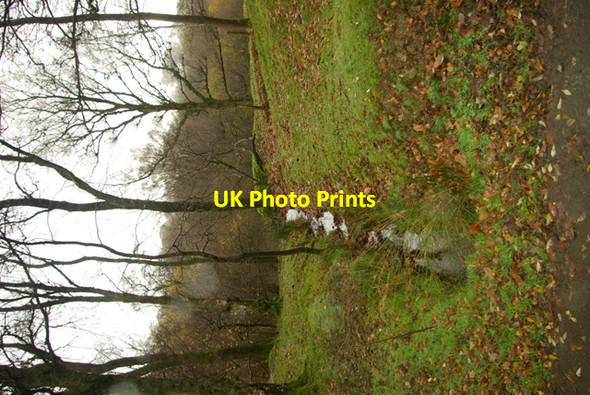 Photo 6"x4" Drainage Ditch Comin Coch 2 Garth\/SN9549 c2008