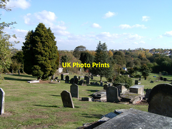 Photo 6"x4" St Michaels Churchyard, Madeley Madeley\/SJ6904 c2003