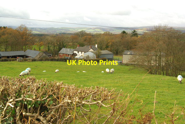 Photo 6"x4" Trecoed Farm Crossway\/SO0558 c2008