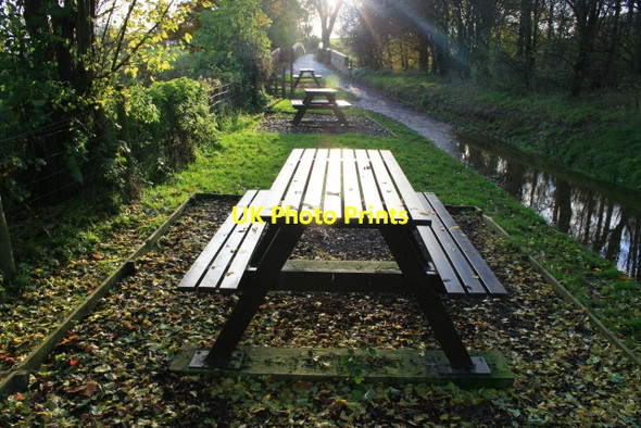Photo 6"x4" Picnic Area near Newbiggin Bridge Brisco c2008