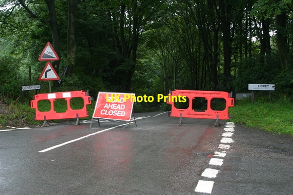 Photo 6"x4" Alvechurch Highway closed - flooded! Lydiate Ash c2007