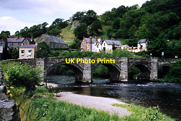 Photo 6"x4" Carrog Bridge Llidiart-y-Parc c1999
