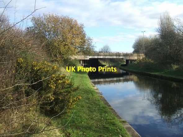 Photo 6"x4" Tame Valley Canal - M6 Motorway Bridge Perry Barr c2008