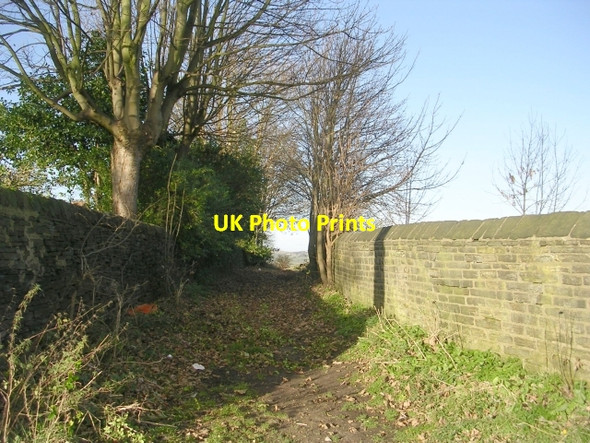 Photo 6"x4" Bridleway - Westfield Lane, Idle Baildon c2008