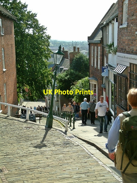 Photo 6"x4" Steep Hill Lincoln c2005 P1