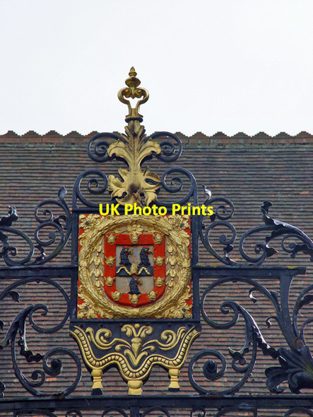 Photo 6"x4" Jesus College Cambridge - insignia Cambridge\/TL4658 c2007