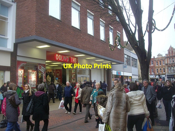 Photo 6"x4" Rear of Woolworths, The Shambles, Worcester Worcester c2008