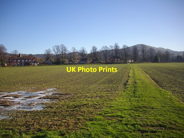 Photo 6"x4" Path to Colwall Green Barton Court\/SO7440 c2008
