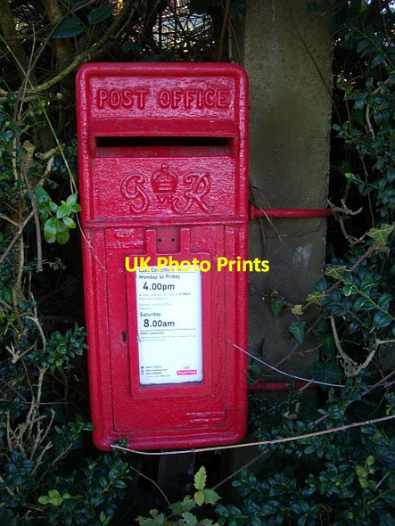 Photo 6"x4" George VI Postbox, Old Colwall Colwall c2008
