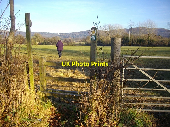 Photo 6"x4" Footpath to Colwall Colwall c2008