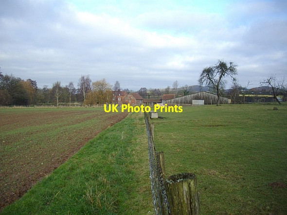 Photo 6"x4" Path to Colwall Mill Farm Colwall c2008