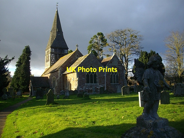 Photo 6"x4" Bromesberrow Church Bromesberrow c2008