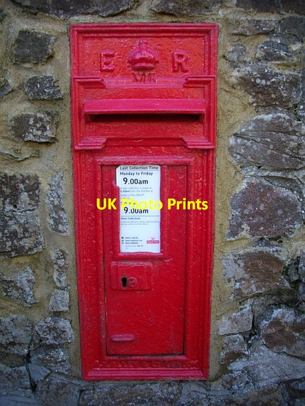 Photo 6"x4" Edward VII post box, Clencher's Mill Clencher's Mill c2008