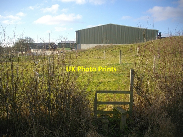 Photo 6"x4" Stile into Rosehill Hallwood Green c2008