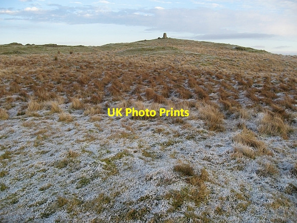 Photo 6"x4" Summit of Darngarroch Hill Darngarroch Hill c2008