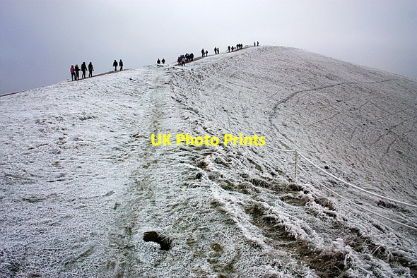 Photo 6"x4" Towards the north peak of Pinnacle Hill Brand Green\/SO7641 c2009