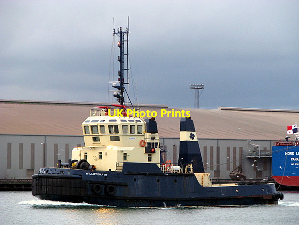 Photo 6"x4" Tug 'Willowgarth' in Belfast Belfast c2009