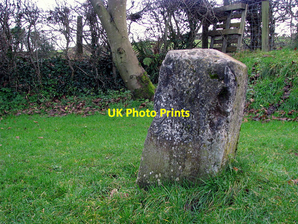 Photo 6"x4" Milestone, Ulster Folk Museum Craigavad c2008