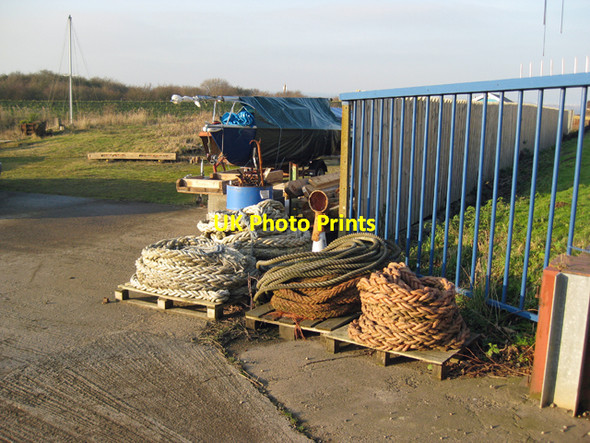 Photo 6"x4" Barrow Haven Boatyard Barrow Haven c2009