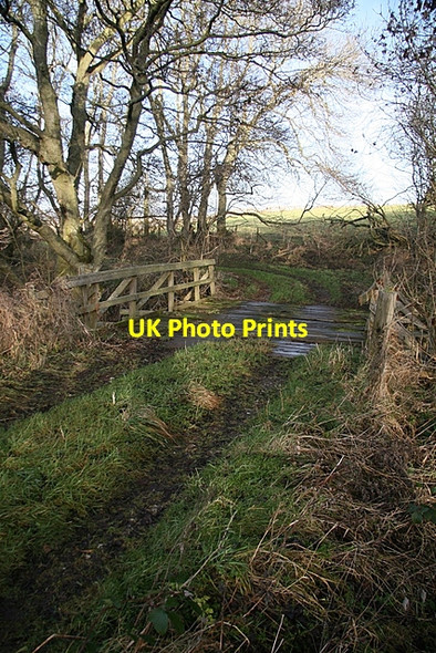 Photo 6"x4" Bridge over Eassie burn Dunkenny c2009