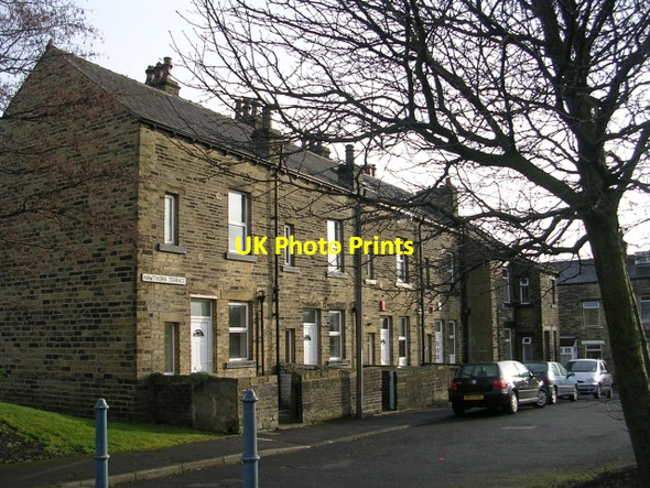 Photo 6"x4" Hawthorn Terrace - King Cross Street Halifax c2009