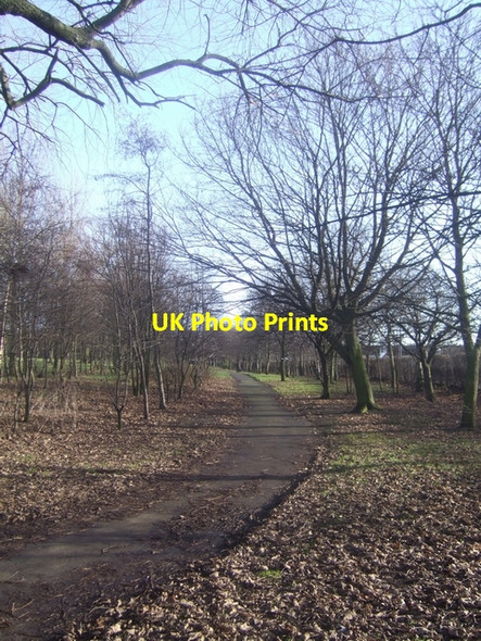 Photo 6"x4" Footpath in Kenrick Park Smethwick c2009