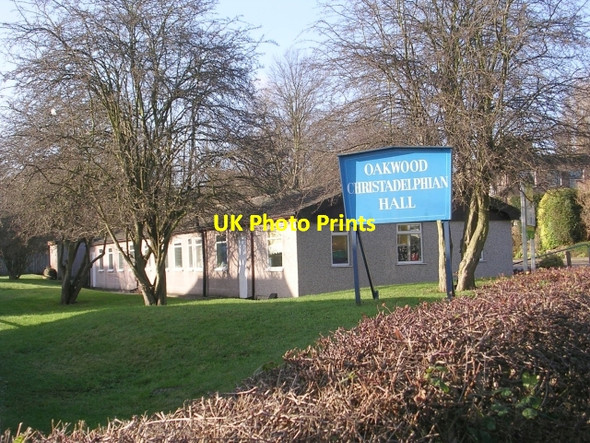 Photo 6"x4" Oakwood Christadelphian Hall - North Lane Hollin Park\/SE3336 c2009