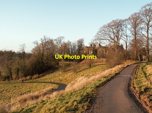 Photo 6"x4" Recently laid pathways at Petteril Bank Carlisle c2009