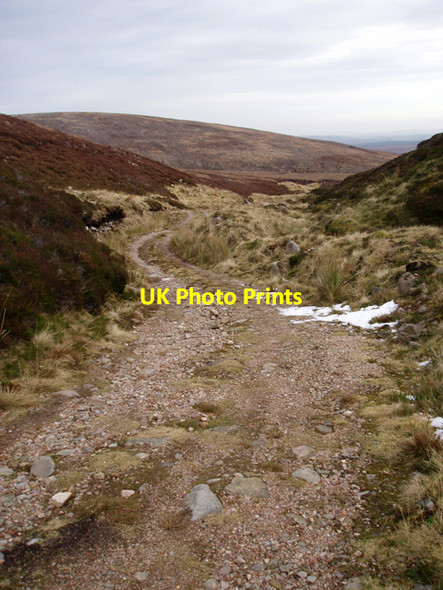 Photo 6"x4" Track beside Meur Tuath Meur Tuath c2009