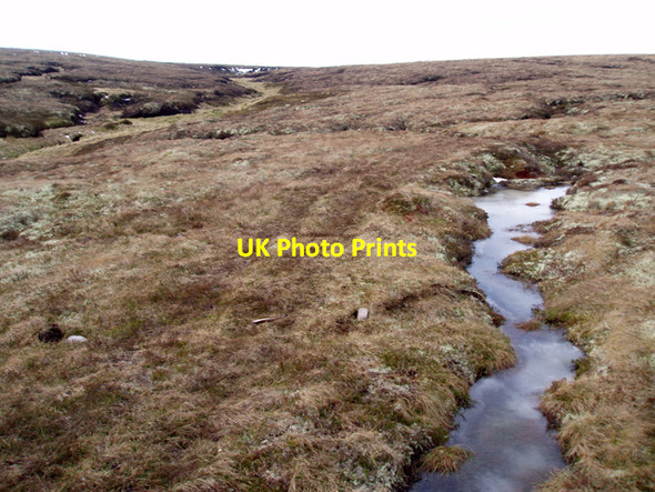 Photo 6"x4" Moorland beside Meur Tuath Meur Tuath c2009