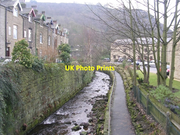 Photo 6"x4" Stream - King Street Hebden Bridge c2009 P1