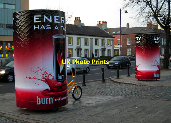 Photo 6"x4" Mobile adverts, Belfast Belfast c2009