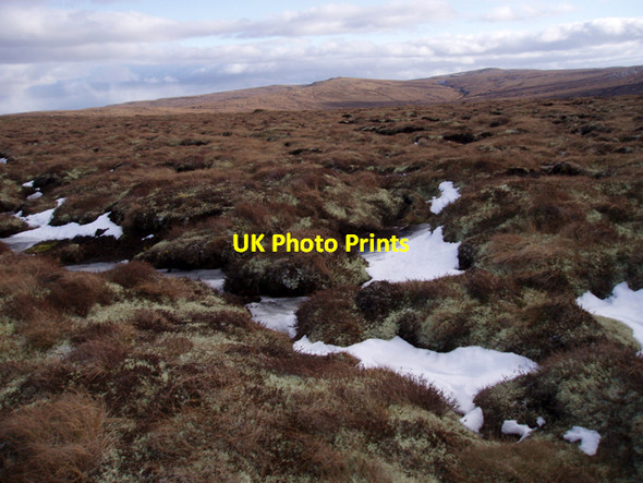 Photo 6"x4" Peat Hags on Carn Leathan Allt Loisgte c2009
