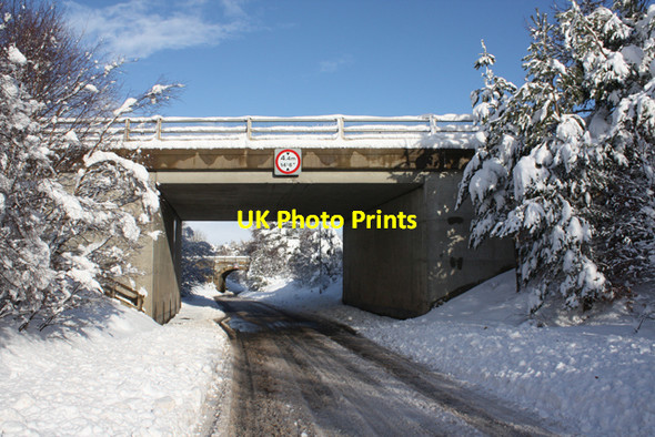 Photo 6"x4" A9 Bridge, Carrbridge Ellan c2009