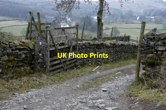 Photo 6"x4" Entrance to High House Farm Winster\/SD4193 c2009